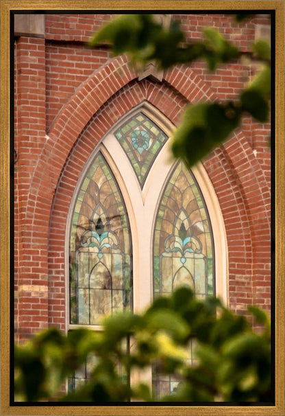 Provo City Center Temple Windows To His Love Gallery Wrap