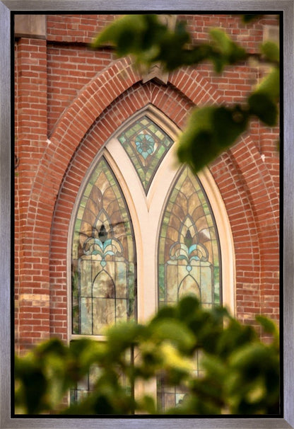Provo City Center Temple Windows To His Love Gallery Wrap