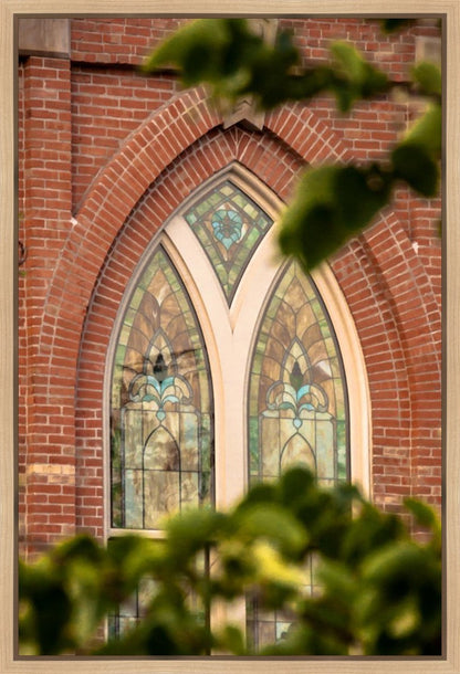 Provo City Center Temple Windows To His Love Gallery Wrap