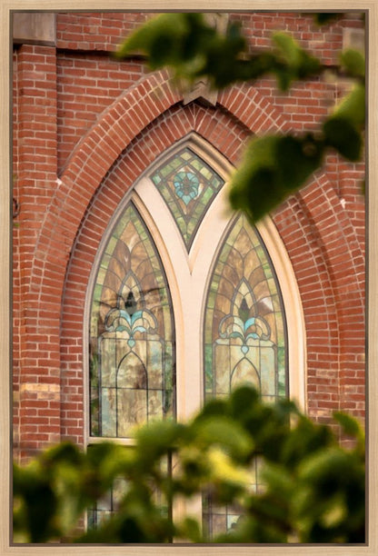 Provo City Center Temple Windows To His Love Gallery Wrap
