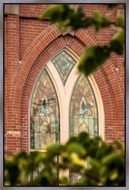 Provo City Center Temple Windows To His Love Gallery Wrap