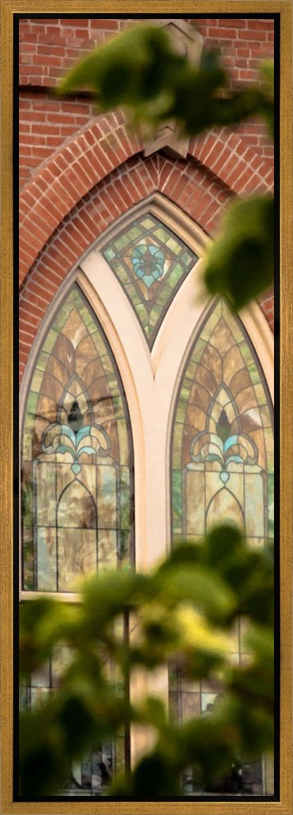 Provo City Center Temple Windows To His Love Gallery Wrap