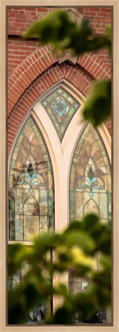 Provo City Center Temple Windows To His Love Gallery Wrap