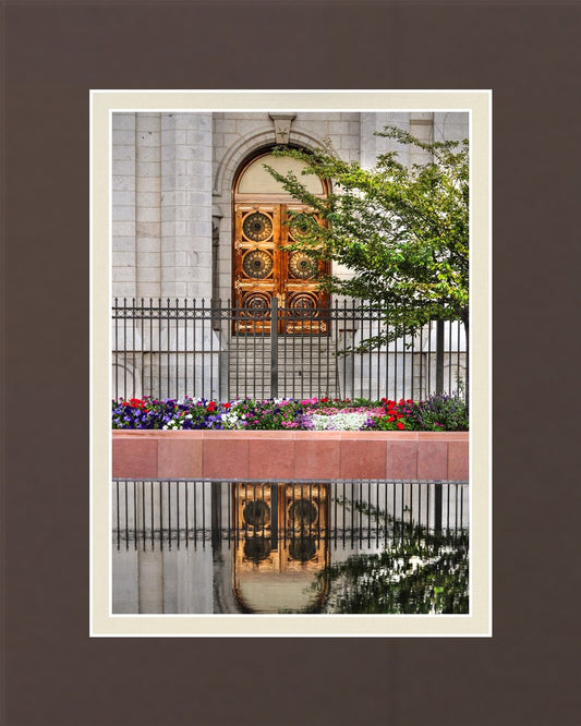 Salt Lake City Temple Doors Eternal