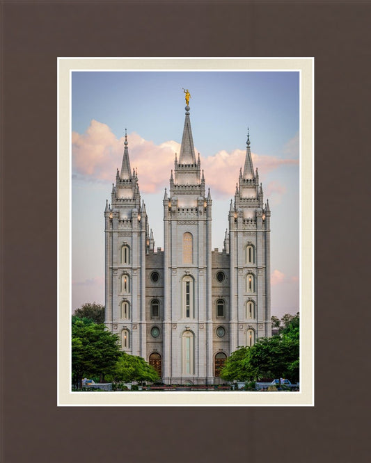 Salt Lake City Temple In All His Glory