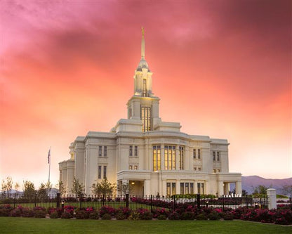 Payson Temple Glory in Stages