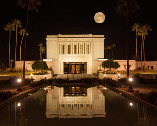 Mesa Supermoon Gallery Wrap