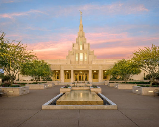 Phoenix Temple And We Shall See Him Gallery Wrap