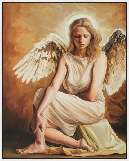 Angel of Redemption Large Wall Art Gallery Wrap