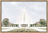 Sweet is The Work Rexburg Idaho Temple Gallery Wrap