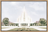 Sweet is The Work Rexburg Idaho Temple Gallery Wrap