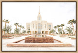 Sweet is The Work Red Cliffs Utah Temple Gallery Wrap