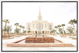 Sweet is The Work Red Cliffs Utah Temple Gallery Wrap