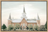 Sweet is The Work Provo City Center Utah Temple Gallery Wrap