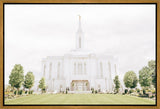 Sweet is The Work Pocatello Idaho Temple Gallery Wrap