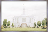 Sweet is The Work Pocatello Idaho Temple Gallery Wrap