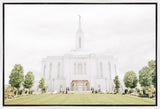 Sweet is The Work Pocatello Idaho Temple Gallery Wrap