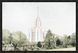 Sweet is The Work Oquirrh Mountain Utah Temple Gallery Wrap