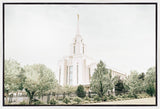 Sweet is The Work Oquirrh Mountain Utah Temple Gallery Wrap