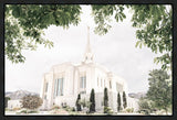 Sweet is The Work Ogden Utah Temple Gallery Wrap