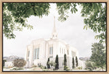 Sweet is The Work Ogden Utah Temple Gallery Wrap