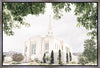 Sweet is The Work Ogden Utah Temple Gallery Wrap