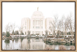 Sweet is The Work Meridian Idaho Temple Gallery Wrap