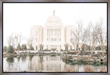 Sweet is The Work Meridian Idaho Temple Gallery Wrap