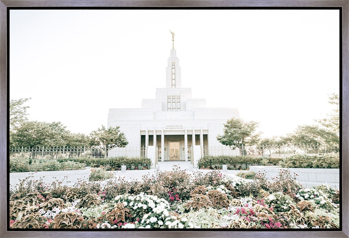 Sweet is The Work Draper Utah Temple Gallery Wrap