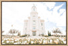 Sweet is The Work Cedar City Utah Temple Gallery Wrap