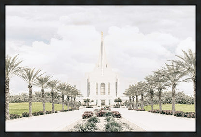 Sweet is The Work Gilbert Arizona Temple Gallery Wrap