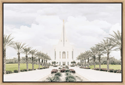 Sweet is The Work Gilbert Arizona Temple Gallery Wrap