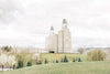 Sweet is The Work Manti Utah Temple Gallery Wrap