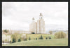 Sweet is The Work Manti Utah Temple Gallery Wrap