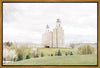 Sweet is The Work Manti Utah Temple Gallery Wrap