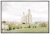 Sweet is The Work Manti Utah Temple Gallery Wrap