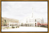 Sweet is The Work Bountiful Utah Temple Gallery Wrap