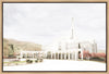 Sweet is The Work Bountiful Utah Temple Gallery Wrap