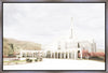 Sweet is The Work Bountiful Utah Temple Gallery Wrap