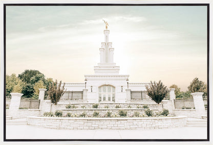 Sweet is The Work Columbia River Washington Temple Gallery Wrap