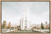 Sweet is The Work Layton Utah Temple Gallery Wrap