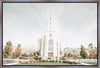 Sweet is The Work Layton Utah Temple Gallery Wrap