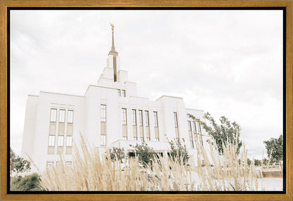 Sweet is The Work Saratoga Springs Utah Temple Gallery Wrap