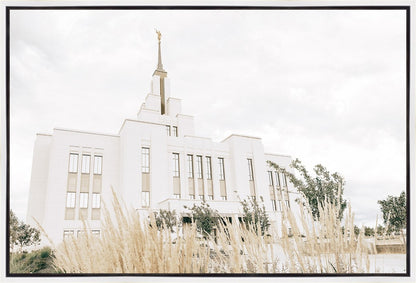 Sweet is The Work Saratoga Springs Utah Temple Gallery Wrap