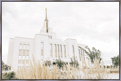Sweet is The Work Saratoga Springs Utah Temple Large Wall Art Gallery Wrap