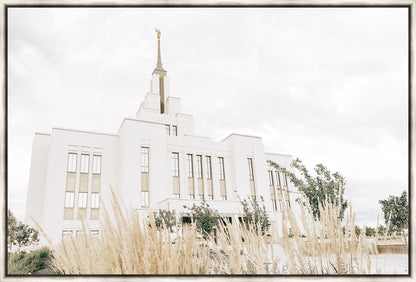 Sweet is The Work Saratoga Springs Utah Temple Large Wall Art