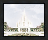 Sweet is The Work Rexburg Idaho Temple Gallery Wrap