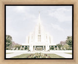 Sweet is The Work Rexburg Idaho Temple Gallery Wrap