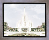 Sweet is The Work Rexburg Idaho Temple Gallery Wrap