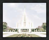 Sweet is The Work Rexburg Idaho Temple Gallery Wrap